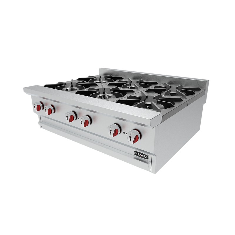 Parrilla CG-60-SILVER Quemadores 91.5 cm