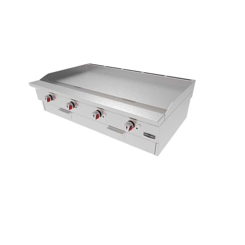 Plancha Drago PG-4 quemadores tubulares