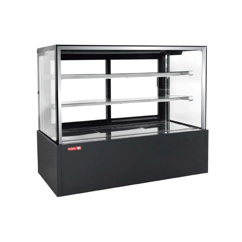Vitrina Vidrio Recto Refrigerada Full Glass VFG-120R2 Torrey